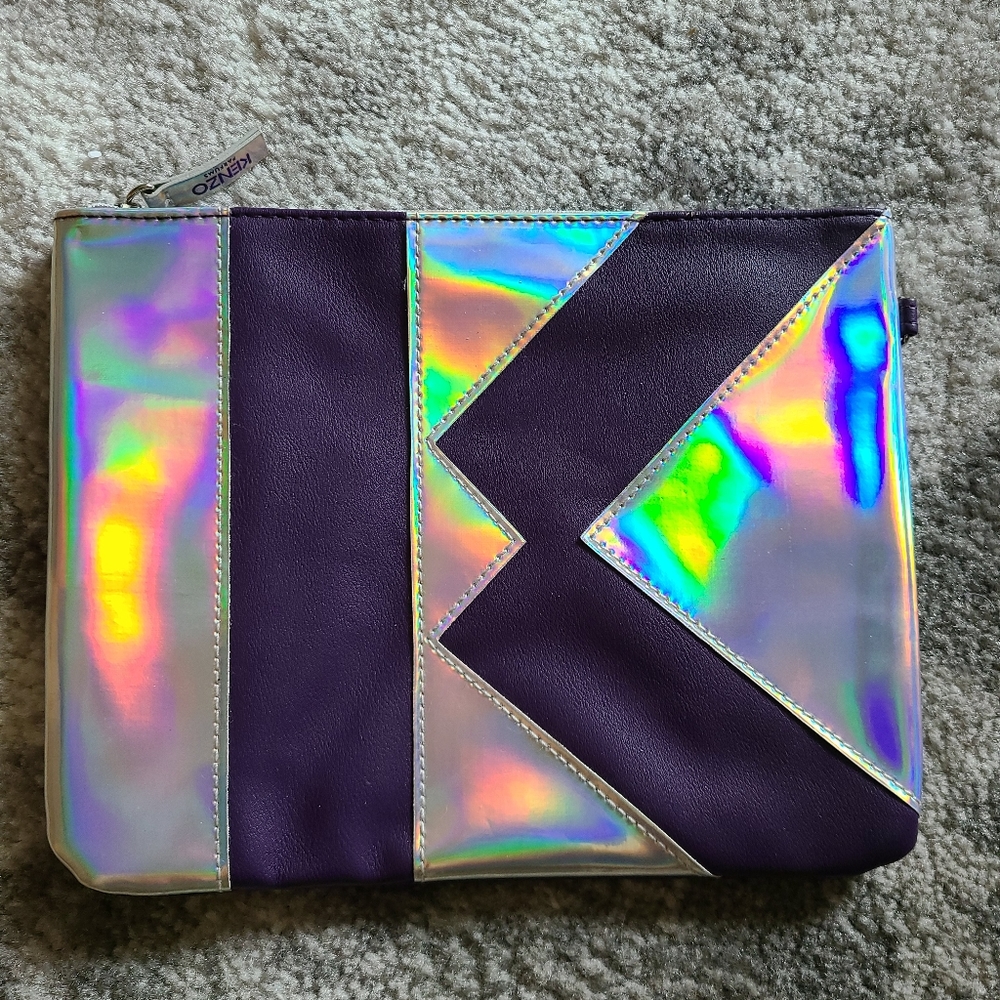 New KENZO HOLOGRAM COSMETICS/TRAVEL POUCH bag